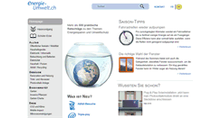 Desktop Screenshot of energie-umwelt.ch
